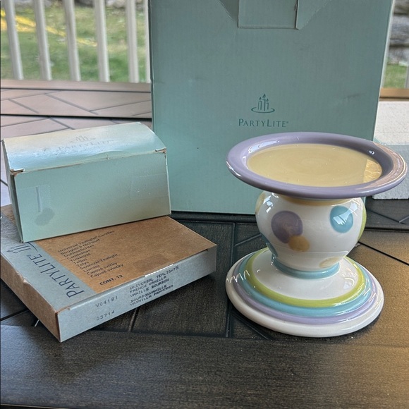 PartyLite Ultimate vintage lot of candles and holder boxed sets RARE bundle - Picture 14 of 14